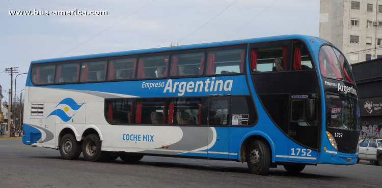 Mercedes-Benz O 500 RSD - Metalsur Starbus 405 - Emp. Argentina
FUU 088

Emp. Argentina, interno 1752
