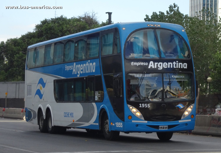 Mercedes-Benz O 500 RSD - Metalsur Starbus 405 - Emp. Argentina
ILR 873

Emp. Argentina, interno 1955

