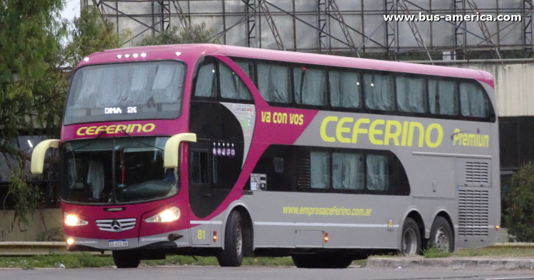 Mercedes-Benz O 500 RSD - Niccolo Isidro New Concept 2250 - Ceferino
AA 411 GN
[url=https://bus-america.com/galeria/displayimage.php?pid=44912]https://bus-america.com/galeria/displayimage.php?pid=44912[/url]
[url=https://bus-america.com/galeria/displayimage.php?pid=50617]https://bus-america.com/galeria/displayimage.php?pid=50617[/url]
[url=https://bus-america.com/galeria/displayimage.php?pid=64614]https://bus-america.com/galeria/displayimage.php?pid=64614[/url]

Ceferino, interno 81
