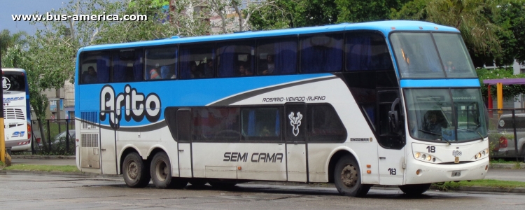 Mercedes-Benz O-500 RSD - Busscar Panoramico DD (en Argentina) - Arito
GAF807

Arito, interno 18
