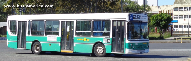 Mercedes-Benz O 500 U - Ugarte Europeo - Línea 22
IKP067

Línea 22 (Buenos Aires), interno 329
