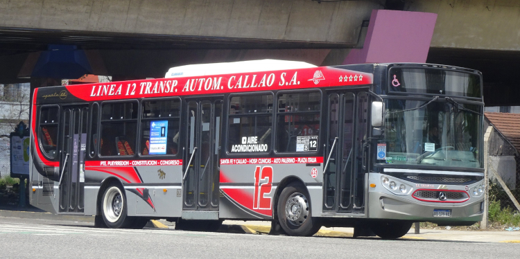 Mercedes-Benz O 500 U - Ugarte Europeo - T.A.Callao
AD 179 KE

Línea 12 (Buenos Aires), interno 25
