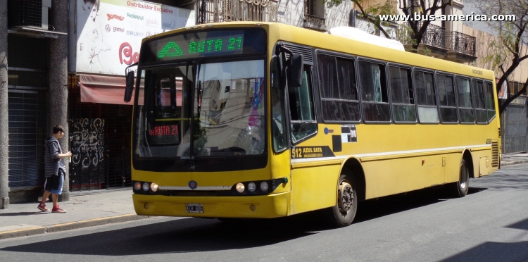 Mercedes-Benz O 500 U - Nuovobus - Azúl
KER806

Línea 910 [línea A (azul)] (nacional de Rosario), interno 512
