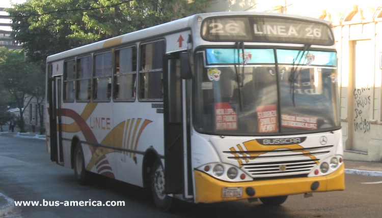 Mercedes-Benz OF - Busscar Urbanuss (en Paraguay) - Lince
ATC 034
