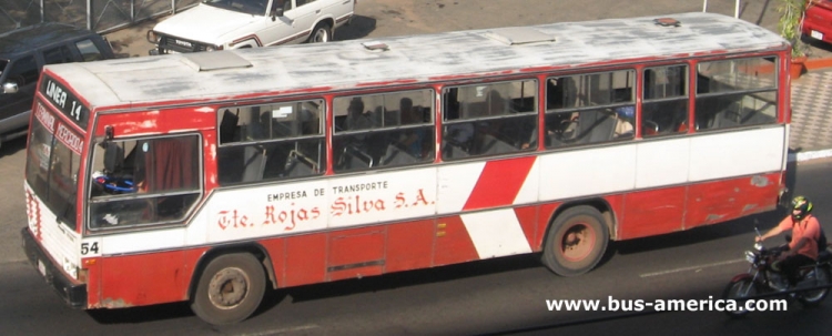 Mercedes-Benz OF - CAIO Vitoria (en Paraguay) - Rojas Silva
