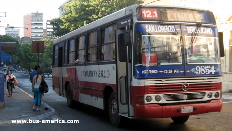 Mercedes-Benz OF - Marcopolo Torino GV (en Paraguay) - Curupayty
ADA 460

Línea 12 (Asunción), interno 9854
