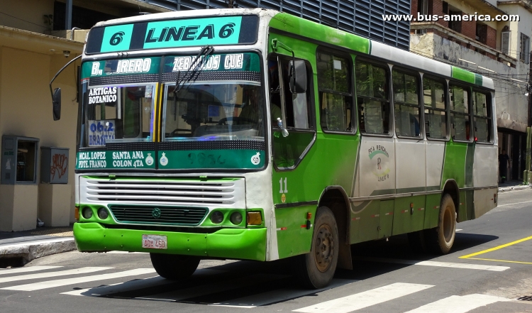 Mercedes-Benz OF - Marcopolo GV Torino (en Paraguay) - Po A'Renda
AOA 460

Línea 6 (Asunción), unidad 11
