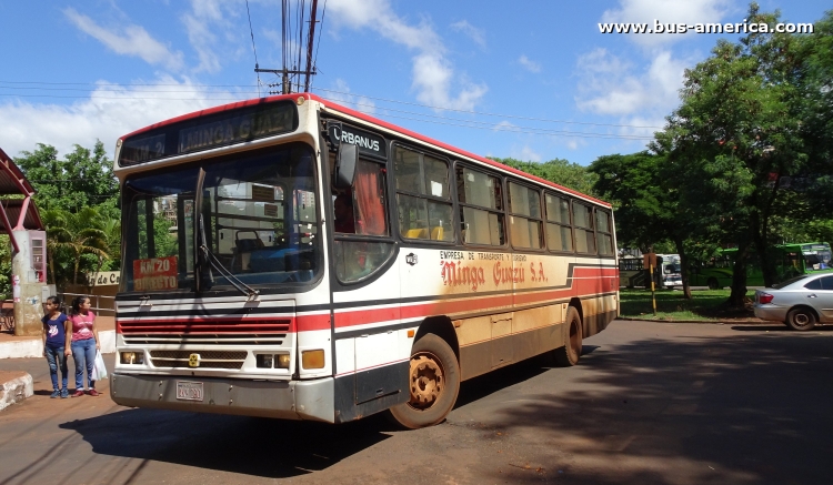 Mercedes-Benz OF - Busscar Urbanus (em Paraguay) - Minga Guazú
AKY 290
[url=https://bus-america.com/galeria/displayimage.php?pid=49251]https://bus-america.com/galeria/displayimage.php?pid=49251[/url]
[url=https://bus-america.com/galeria/displayimage.php?pid=49252]https://bus-america.com/galeria/displayimage.php?pid=49252[/url]

Minga Guazú (Cdad. del Este), unidad 90
