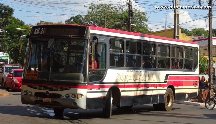 Mercedes-Benz OF 1417 - Marcopolo Viale (en Paraguay) - Minga Guazú
CCV 981

Minga Guazú (Cdad. del Este), unidad 260
