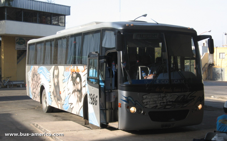 Mercedes-Benz OF 1417 - Saldivia Aires 325 - 25 de Agosto
FEA 555

25 de Agosto (Catamarca), interno 1886

