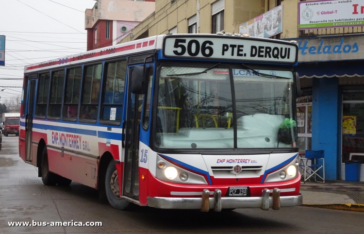 Mercedes-Benz OF 1418 - BiMet 2010 - Monterrey
PCF 194

Línea 506 (Pdo. Pilar), interno 15



Archivo originalmente posteado en julio de 2019 por segunda vez en abril de 2020
