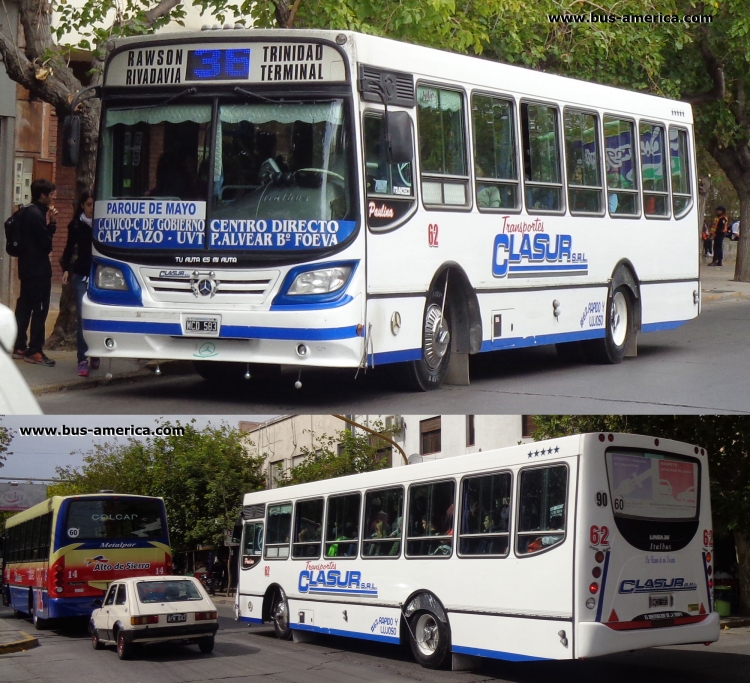 Mercedes-Benz OF 1418 - Italbus Bello - Clasur
MCD583

Línea 36, interno 62
