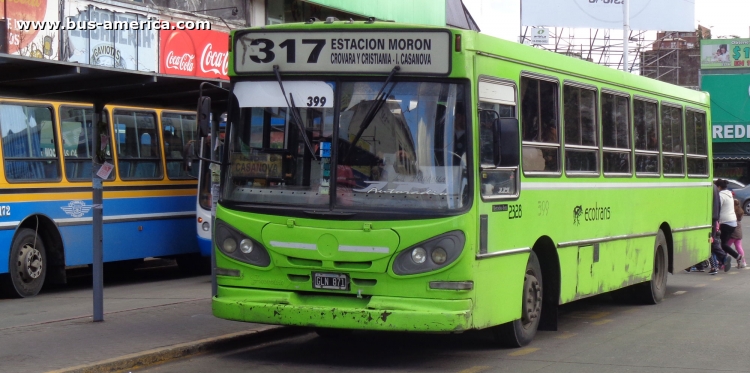 Mercedes-Benz OF 1418 - La Favorita - Ecotrans
GLN871

Línea 317, interno 2328 ex interno 399
