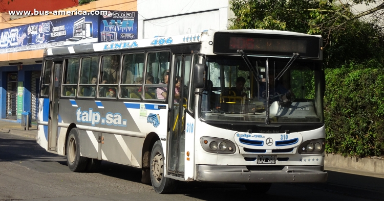 Mercedes-Benz OF 1418 - La Favorita - TALP
JCF268

Línea 406 (Prov. Buenos Aires), interno 310
