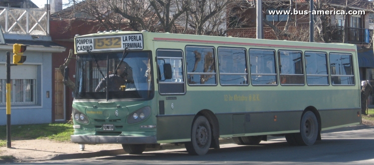 Mercedes-Benz OF 1418 - La Favorita - 12 de Octubre
IFL681

Línea 532 (Mar del Plata), interno 6
