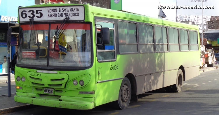 Mercedes-Benz OF 1418 - La Favorita - Ecotrans
IXV289

Línea 635, interno 2606
