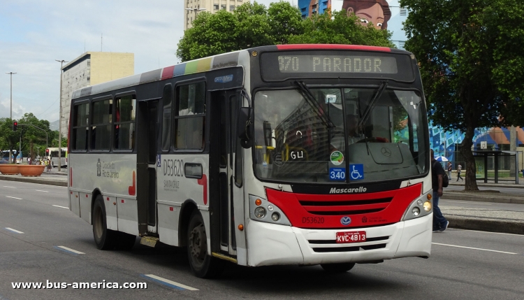 Mercedes-Benz OF 1418 - Mascarello Gran Vía Midi - Santa Cruz , Campo Grande
KVC-4813

Linha 370 (Rio de Janeiro), unidad D53620
