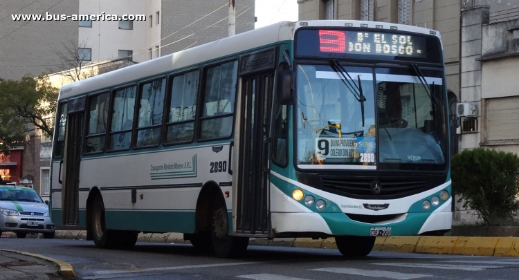 Mercedes-Benz OF 1418 - Metalpar Tronador 2010 - Mariano Moreno
NSP220

Línea 9 (Paraná), interno 2890

Desde julio de 2018 opera el
Sistema Integrado de Transporte Urbano (S.I.T.U.)
regulado por:
-Secretaría de Servicios Públicos de la Municipalidad de Paraná
-Ministerio de Transporte de la Provincia de Entre Ríos


Archivo posteado originalmente en agosto de 2018
