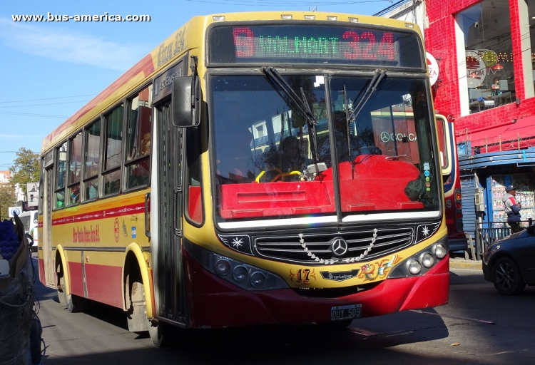 Mercedes-Benz OF 1418 - Metalpar Tronador 2010 - M.O.Pra. Junta
OUY 509

Línea 324 (Provincia de Buenos Aires), interno 17




Archivo originalmente posteado en mayo de 2018, y por segunda vez en abril de 2020
