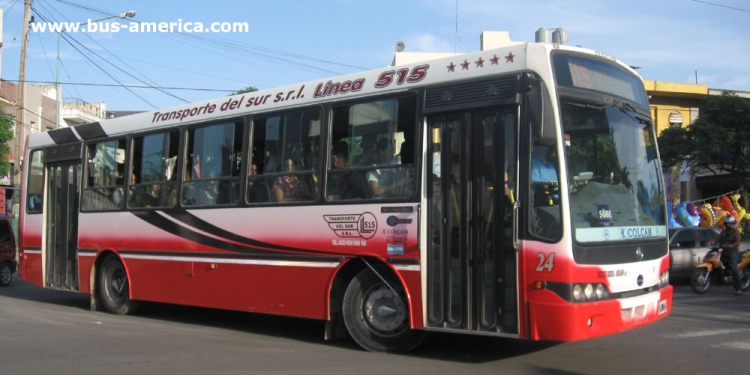 Mercedes-Benz OF 1418 - Nuovobus - Del Sur
¿JFV133?
