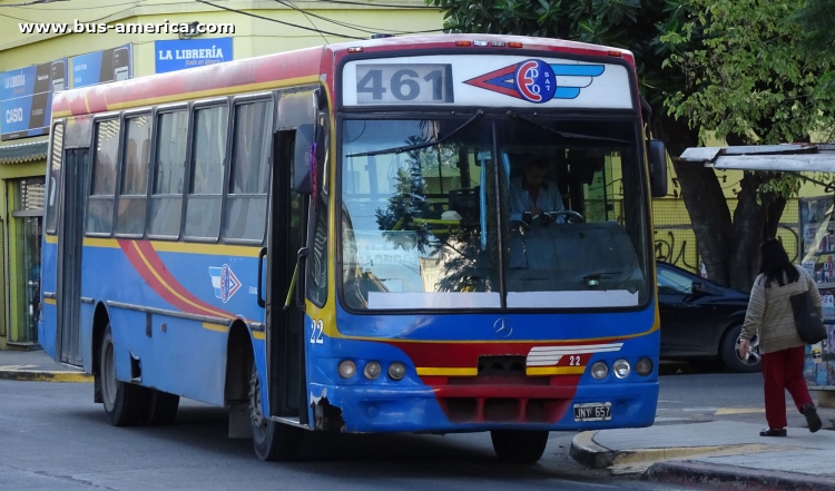 Mercedes-Benz OF 1418 - Nuovobus - EDO
JNY 657

Línea 461 (Prov. Buenos Aires), interno 22



Archivo originalmente posteado en mayo de 2018
