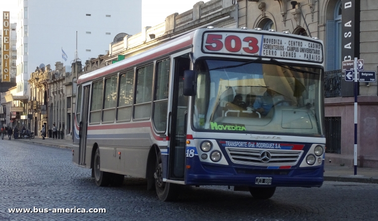 Mercedes-Benz OF 1418 - Ugarte Americano - TGRSA
JED 888
[url=https://galeria.bus-america.com/displayimage.php?pid=46868]https://galeria.bus-america.com/displayimage.php?pid=46868[/url]

Línea 503 (Pdo. Tandil), interno 18



Archivo originalmente psoteado en mayo 2019
