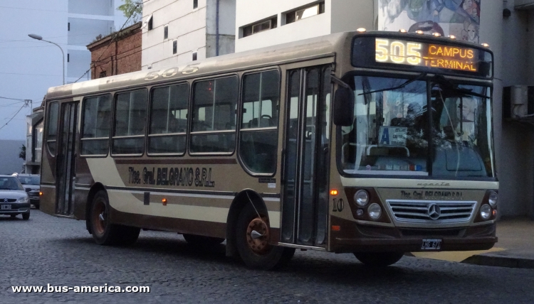 Mercedes-Benz OF 1418 - Ugarte Americano - Gral. Belgrano
LHG 671

Línea 505 (Pdo. Tandil), interno 10



Archivo originalmente psoteado en junio 2019
