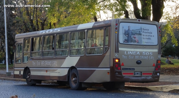 Mercedes-Benz OF 1418 - Ugarte Americano - Gral. Belgrano
KYD 369
[url=https://galeria.bus-america.com/displayimage.php?pid=46869]https://galeria.bus-america.com/displayimage.php?pid=46869[/url]

Línea 505 (Pdo. Tandil), interno 6



Archivo originalmente psoteado en junio 2019
