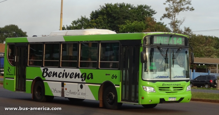 Mercedes-Benz OF 1621 - Italbus Bello - Bencivenga , Rio Uruguay
AC 277 QQ
[url=https://bus-america.com/galeria/displayimage.php?pid=47710]https://bus-america.com/galeria/displayimage.php?pid=47710[/url]

Línea 14 (Posadas), interno 64




Archivo originalmente posteado en abril de 2019 y luego en abril de 2020
