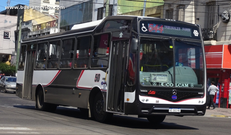 Mercedes-Benz OF 1621 - Nuovobus Cittá - Yitos
AE 381 NV

Línea 543A (Pdo. Lomas de Zamora), interno 50
