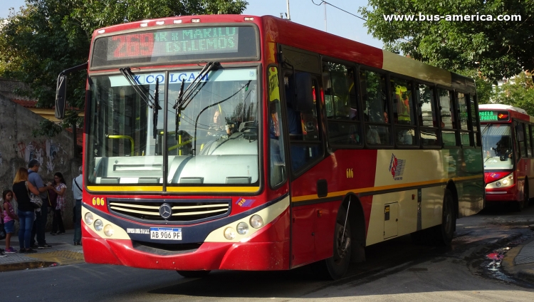 Mercedes-Benz OF 1621 - Metalpar Tronador 2010 - Línea 216
AB 906 PF

Línea 269 (Prov. Buenos Aires), interno 606



Archivo originalmente posteado en mayo de 2018
