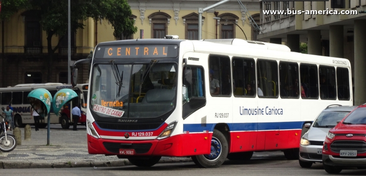 Mercedes-Benz OF 1721 - Marcopolo Novo Torino - Limousine Carioca
KWL-9087

Limousine Carioca (Estado de Rio de Janeiro), unidad RJ 129.037



Archivo originalmente posteado en marzo 2018
