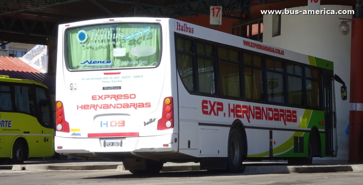 Mercedes-Benz OF 1722 - Italbus Bello - Exp. Hernandarias
PCH067
[url=http://galeria.bus-america.com/displayimage.php?pid=45357]http://galeria.bus-america.com/displayimage.php?pid=45357[/url]
[url=http://galeria.bus-america.com/displayimage.php?pid=45359]http://galeria.bus-america.com/displayimage.php?pid=45359[/url]

Exp. Hernandarias (Prov. Entre Ríos), interno H-09
