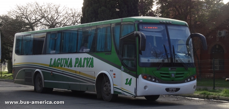 Mercedes-Benz OF 1722 - Lucero Pampa 3.4 - Laguna Paiva
JEW 409
[url=https://bus-america.com/galeria/displayimage.php?pid=49741]https://bus-america.com/galeria/displayimage.php?pid=49741[/url]

Permiso Precario 223 (Prov. Santa Fe)
Laguna Paiva, interno 14




Archivo originalmente posteado en febrero de 2019
