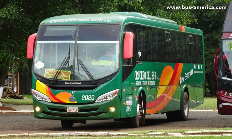 Mercedes-Benz OF 1722 M - Mascarello Roma M2 (en Paraguay) - Crucero del Sur
NBF141
[url=http://galeria.bus-america.com/displayimage.php?pid=44890]http://galeria.bus-america.com/displayimage.php?pid=44890[/url]

Crucero del Sur, unidad 2020

Archivo posteado por segunda vez, originalmente posteado en enero de 2019
