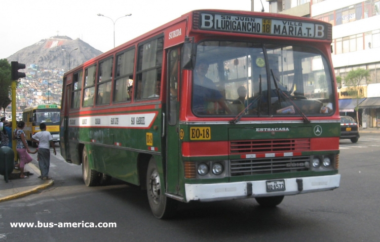 Mercedes-Benz OF 1115 - CAIO Amelia (en Perú) - ESTSACASA
UQ6572

