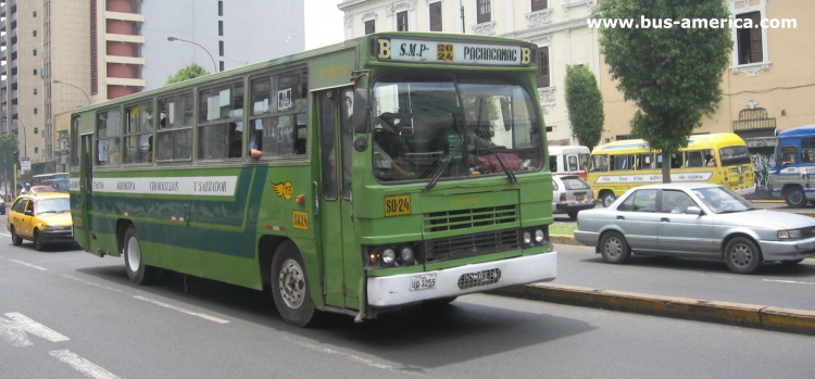 Mercedes-Benz OF 1113 - CAIO Amelia (en Perú) - ETUPSA 73
UQ3255
Línea SO-24 (ex línea 73B)
