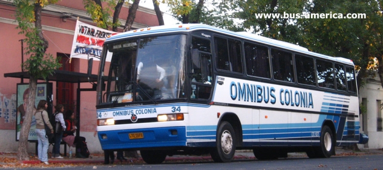 Mercedes-Benz OH - Marcopolo Viaggio GV 1000 (en Uruguay) - Omnibus Colonia
LTC1073
