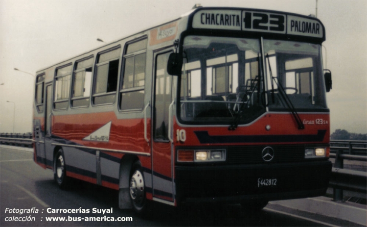 Mercedes-Benz OH 1314 - Suyai 17-88 - Lnea 123
C.1442812
Fotografa para : Carroceras Suyai
