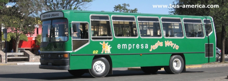 Mercedes-Benz OH 1314 - Suyai - Jesús Maria
S.593250 - VMV658
[url=http://galeria.bus-america.com/displayimage.php?pid=5020]http://galeria.bus-america.com/displayimage.php?pid=5020[/url]
[url=http://galeria.bus-america.com/displayimage.php?pid=1456]http://galeria.bus-america.com/displayimage.php?pid=1456[/url]

Línea "Sierras y Parque-Malabrigo" (Jesus María), interno 02
