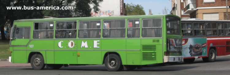 Mercedes-Benz OH 1315 - Caio Vitoria (en Uruguay) - C.O.M.E.
Se puede consultar la historia de esta empresa en : http://www.grupoaclo.es.tl/Comesa-_-46-A%F1os-de-Historia.htm
