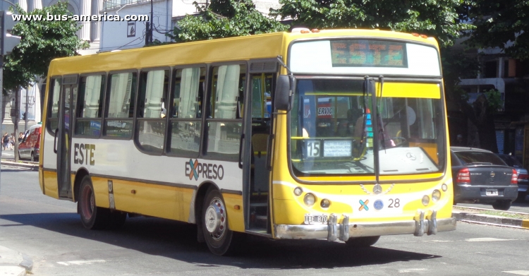 Mercedes-Benz OH 1315 L SB - Metalpar Tronador - Expreso
IAE870

Línea Este (503, Partido de La Plata) ramal 15, interno 28
