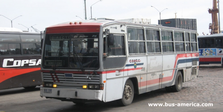 Mercedes-Benz OH 1318 - Caio Vitoria Intercity (en Uruguay) - C.O.E.T.C.
AJA558
(unidad que mantiene el corte de pintura de CODET, fusionada en COETC)
Para conocer mas sobre la historia de esta empresa puede consultar en la nota del [url=http://www.grupoaclo.es.tl/Coetc-_-47-A%F1os-de-Historia.htm]Grupo ACLO sobre C.O.E.T.C.[/url] y sobre la fusionada [url=http://grupoaclo.blogspot.com/2009/05/empresas-desaparecidas-ii-codet-las_126.html]C.O.D.E.T.[/url]
