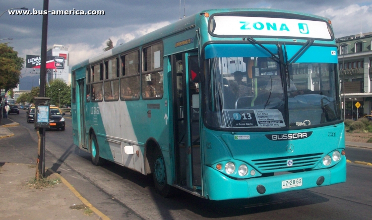 Mercedes-Benz OH 1420 - Busscar Urbanuss (en Chile) - Transantiago , Buses Metropolitana
UZ2862
