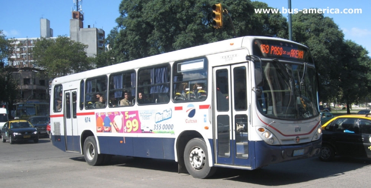 Mercedes-Benz OH 1518 - Marcopolo Torino G7 (en Uruguay) - C.U.T.C.S.A.
STC2674
