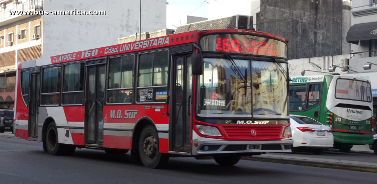 Mercedes-Benz OH 1618 L SB - Italbus Tropea - M.O.Sur
LNW 068

Línea 160 (Buenos Aires), interno 7
