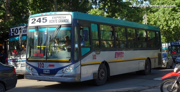 Mercedes-Benz OH 1618 L SB - Metalpar Iguazú 2010 - EMG
KGV 832

Línea 245 (Prov. Buenos Aires), interno 102
