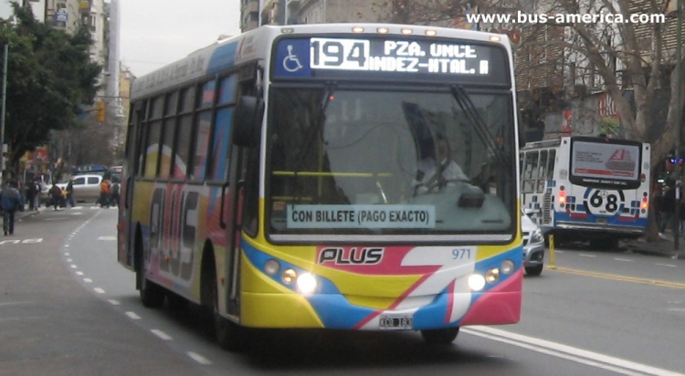 Mercedes-Benz OH 1618 L SB - Metalpar Iguazú - La Nueva Metropol
KCQ183
Servicio 194 Plus
Obeservese el cartel "Con billete (pago exacto)" 

