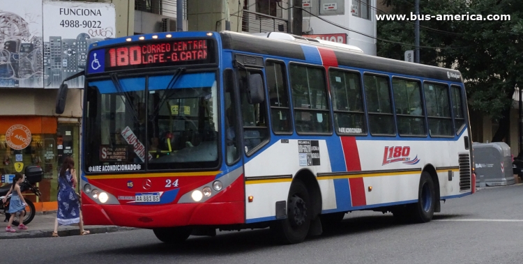 Mercedes-Benz OH 1621 L SB - Metalpar Iguazú 2010 - La Vecinal Matanza
AA 881 BS

Línea 180 (Buenos Aires), interno 24



Archivo originalmente psoteado en marzo de 2018
