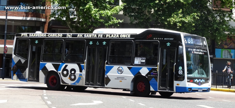 Mercedes-Benz OH 1621 L SB - Nuovobus Citta - Sesenta y Ocho
AE 292 FO

Línea 68 (Buenos Aires), interno 32
